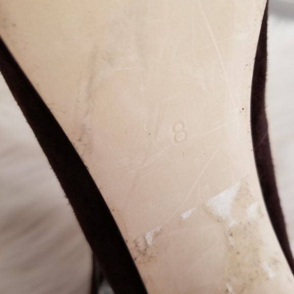 Dolce Vita plum purple sueade heels size 8 - Picture 8 of 8